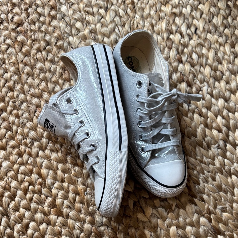 Converse Silver Sneakers